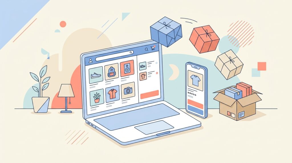 Ecommerce services dashboard from TechXaro, a leading ecommerce agency